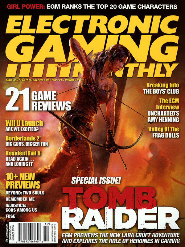 Electronic Gaming Monthly Issue 257 (November December 2012) cover